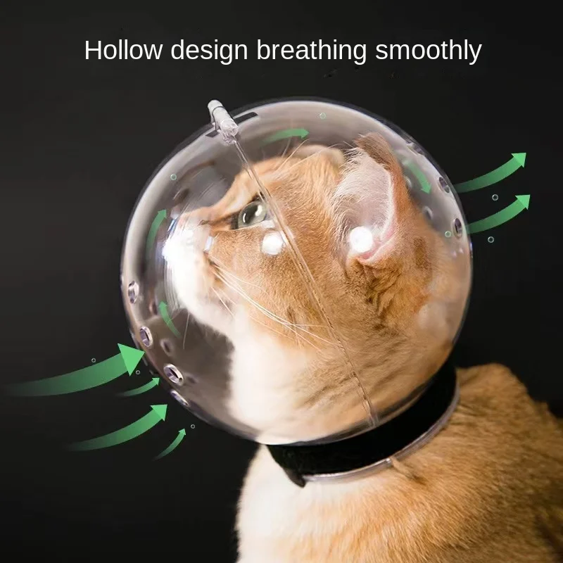 

Cat Dog Anti-Bite Muzzle Grooming Accessories Breathable Mask Anti-Licking Space Hood Mask Cover Muzzle Bath Grooming Supplies