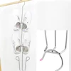 1/2/5PCS Stainless Steel Shoe Drying Rack Bold Outdoor Balcony Shoe Drying Rack Hook Bedroom Storage Rack Storage Clothes Hanger 3