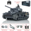 1/16 Scale Toys HENG LONG 7.0 Upgraded Panzer III L RTR RC Tank 3848 W/ 360° Turret RC Panzer for Boys TH17343-SMT4 3