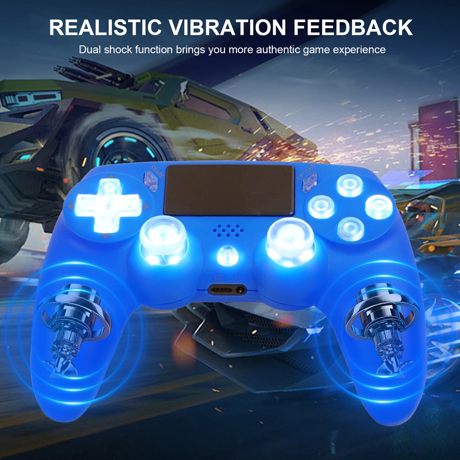 GAMINJA RGB     е, PS4PS3  ܼ PC ̽ƽ   Ʈѷ, 6 , ǰ