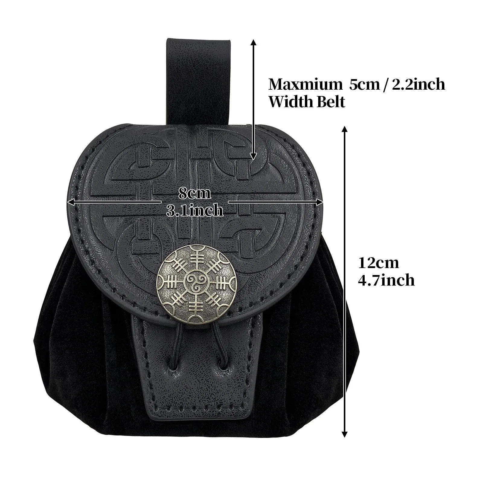 PU Leather For DND Dice Bag Tray 5 Celtic Designs Cute Drawstring Pouch For D&D Roleplaying RPG Gift Ideas Coin Purse dice tray dice bag