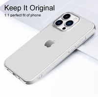 Ultra Thin Clear Silicone Case For iPhone 15 14 13 12 11 Pro Xs Max Mini XR X 7 8 6s Plus 6 SE 2020 2022 2016 5 5S Back Cover 4