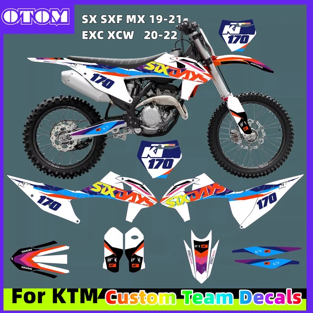 2020-2023 KTM 粘り強 EXC デカール 150 250 300