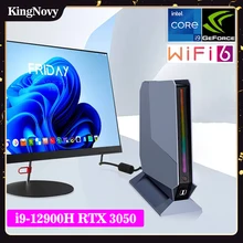 Mini Gamer PC 12th Gen Intel i9 12900H i7 12700H Nvidia RTX 3050 4G PCIE4.0 2xDDR4 Windows 11 Desktop Computer 3x4K WiFi6