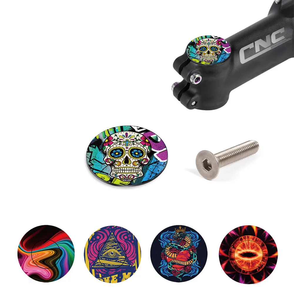 Aluminium Alloy Bike Headset Top Cap Earphone cover Road MTB