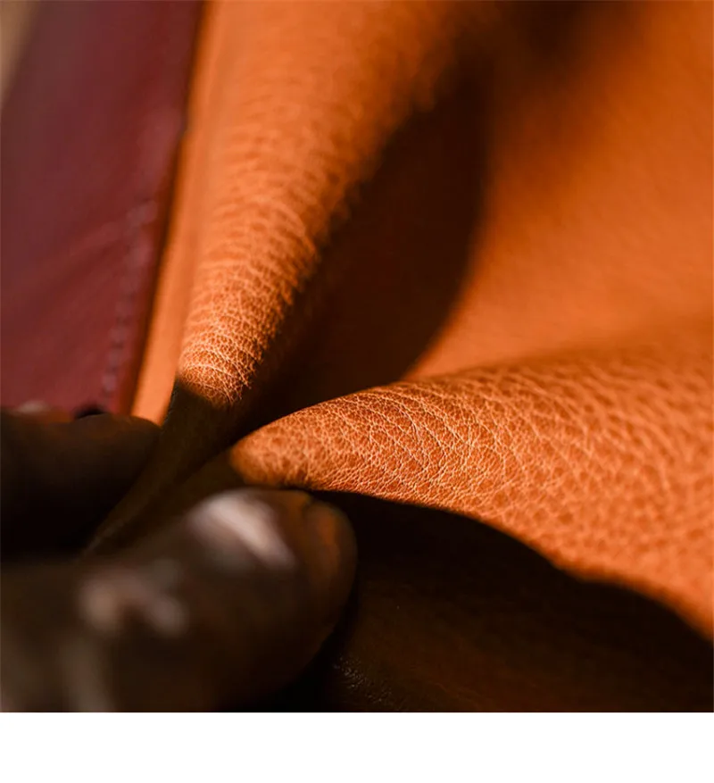 Pndme Mode Echt leder Damen Handtasche Designer Luxus natürliche echte Rindsleder Frauen wochen ende Party Schulter Umhängetasche – Detail 17