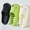 Bathroom Slippers Quick-drying Shower Hollow Out Indoor Summer Soft EVA Shoes Anti-Slip Flip Flops for Men Women Bath Slipper 2