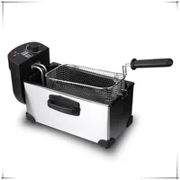 Small electric Commercial French fries deep fryer 1