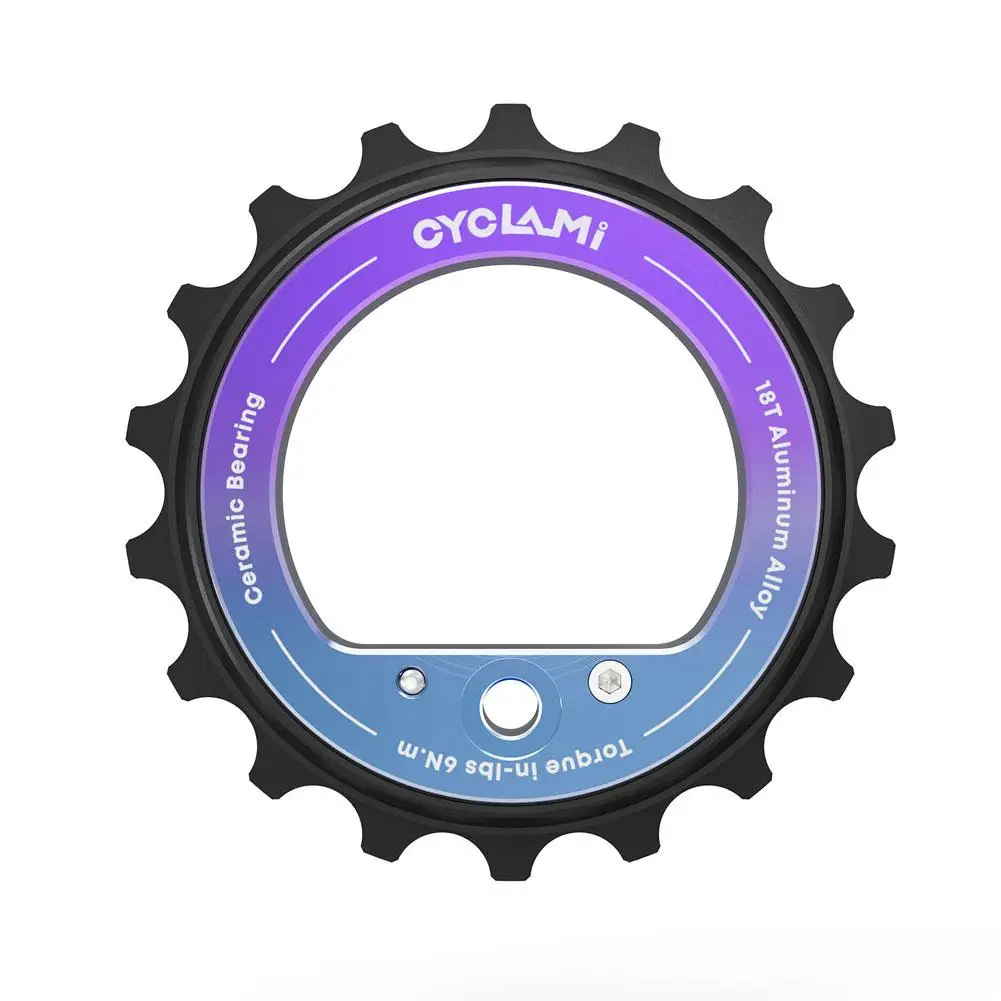18T Hohlrad Exzenter-Umlenkrolle für Schaltwerk – Keramiklager, DIY-Fahrradteil für Shimano R8000/7000 – Detail 1