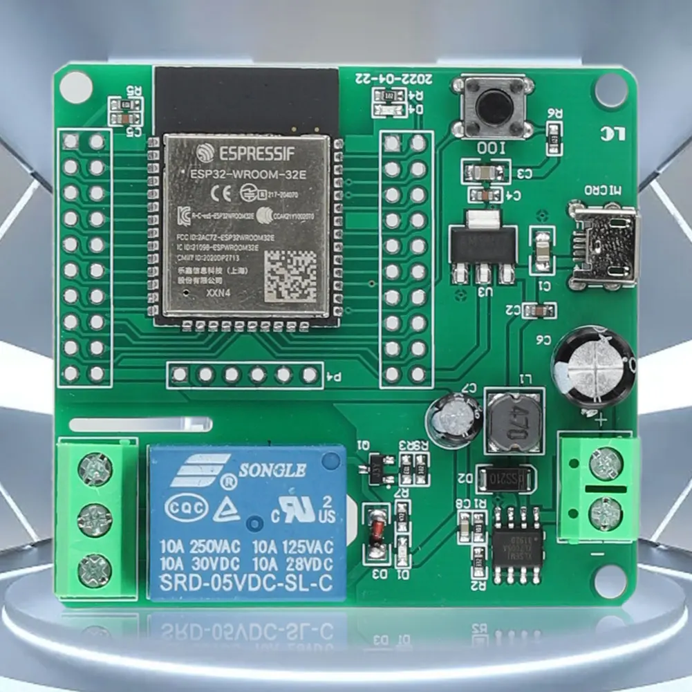 ESP32 WIFI 블루투스 호환 BLE 릴레이 모듈 1/2/8 채널 전원 공급 모듈 DC 5-30/60V ESP32 WIFI BT BLE 릴레이 모듈