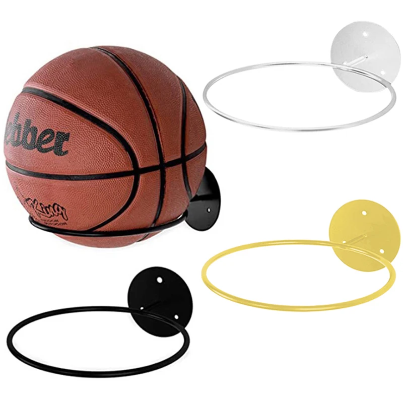 Wall Mounted Soccer Football ,Basketball Display Holder Rack Wall Shelf NEW