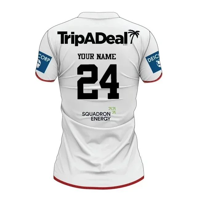 thumbnail image 1 of Camiseta de rugby de local/visitante/polo/single de St George Illawarra Dragons 2024 - Talla para hombre: S-5XL (nombre y número personalizados impresos), 1 of 5