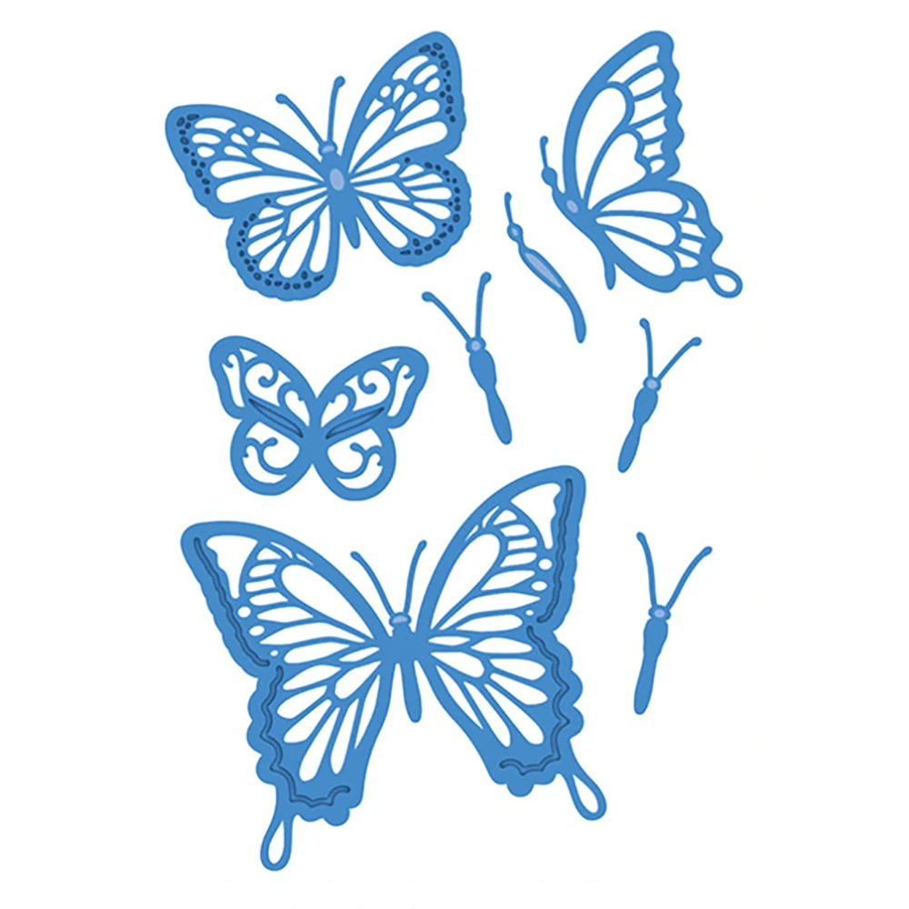 

Металлическая высекальная форма в виде бабочки, фотоальбом «сделай сам» для бумаги, карточек, штампов, скрапбукинга, Новое поступление 2023