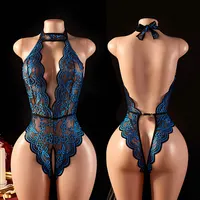 Nachthemd Aushöhlen frauen Nachtwäsche Kleider Lingеrie Set Nachthemd Kontrast Spitze Backless Schlaf Mini Kleid Pijama Mujer 1