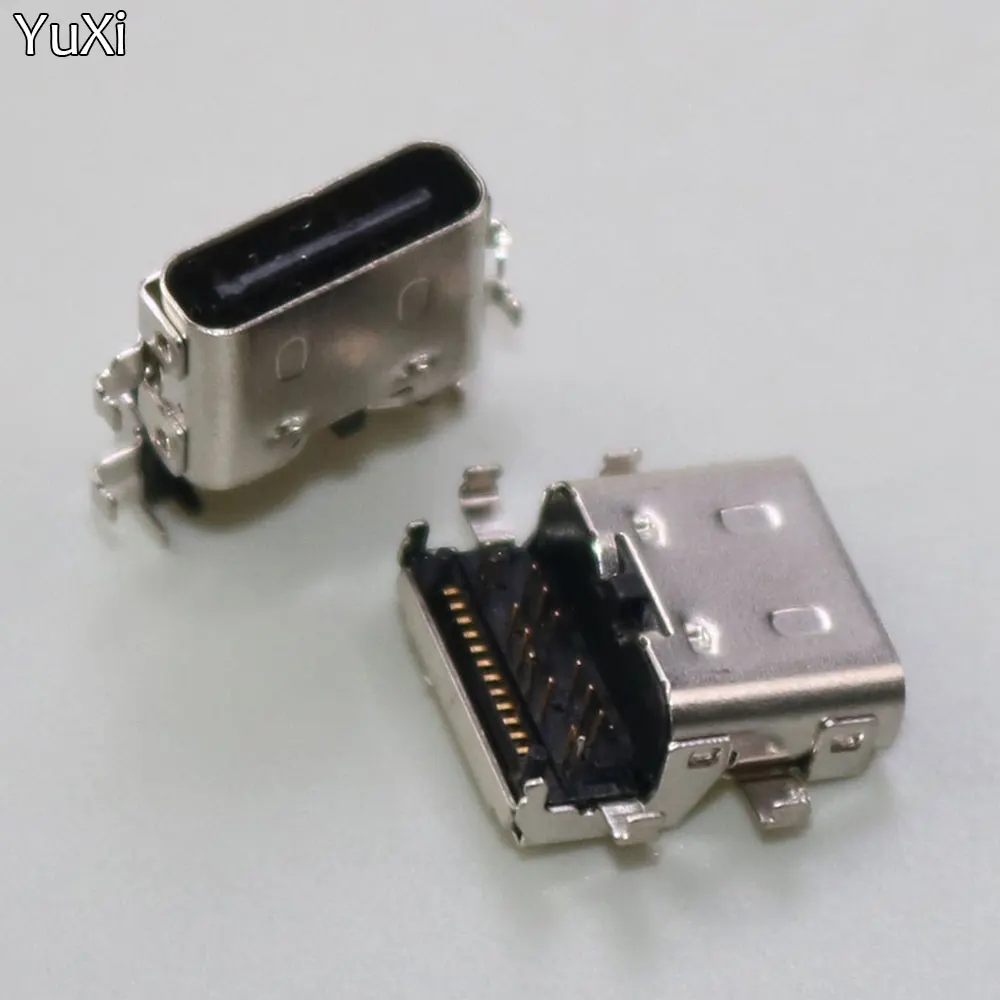 5 Stück Typ-C-Anschluss Daten ladegerät Anschluss Heckst ecker USB-C-Anschluss Micro-USB-Buchse Ersatz für Xiaomi Notebook 161301-cn