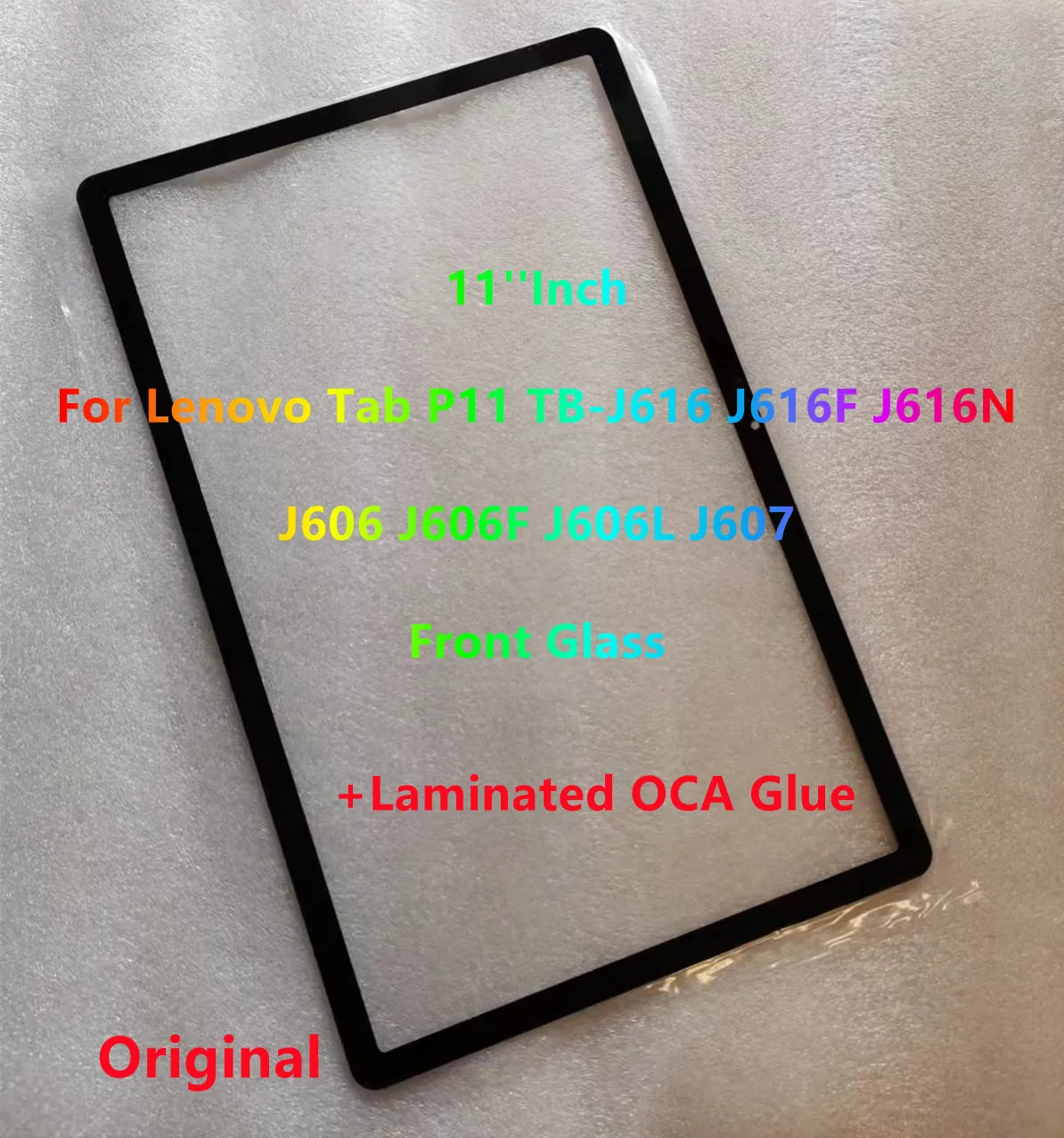 SHOWGOOD voor Lenovo Tab P11/P11 Plus TB-J606F TB-J606L TB-J606 TB-J616 TB-J607 Lcd-scherm Touchscreen Digitizer Montage (GEEN Frame