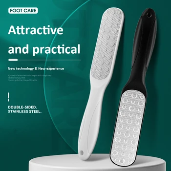 Lima per piedi di alta qualità rimozione del callo a doppia faccia per la pelle morta strumenti professionali per Pedicure raschietto calloso levigatrice per tallone Filer 1