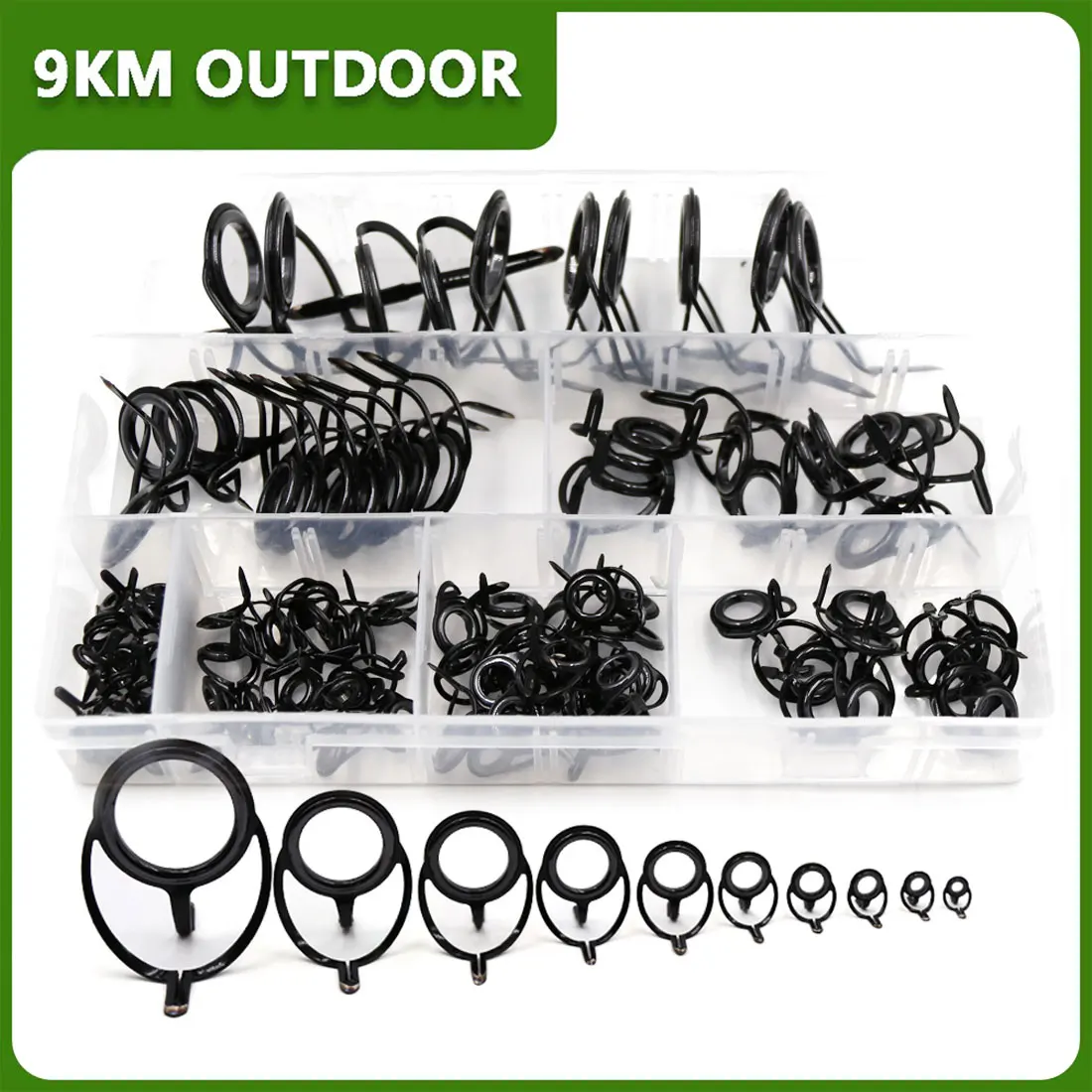 낚싯대 수리 키트, 낚싯대 가이드 라인 링, 건물 수리, 담수 바닷물 낚시 스테인레스 스틸, 50 ~ 120 개 