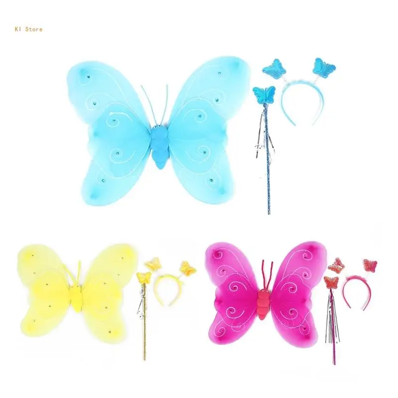 

Butterfly Fairy Angel Wing Party Favor Performance Dress Up Cosplays Women Girl