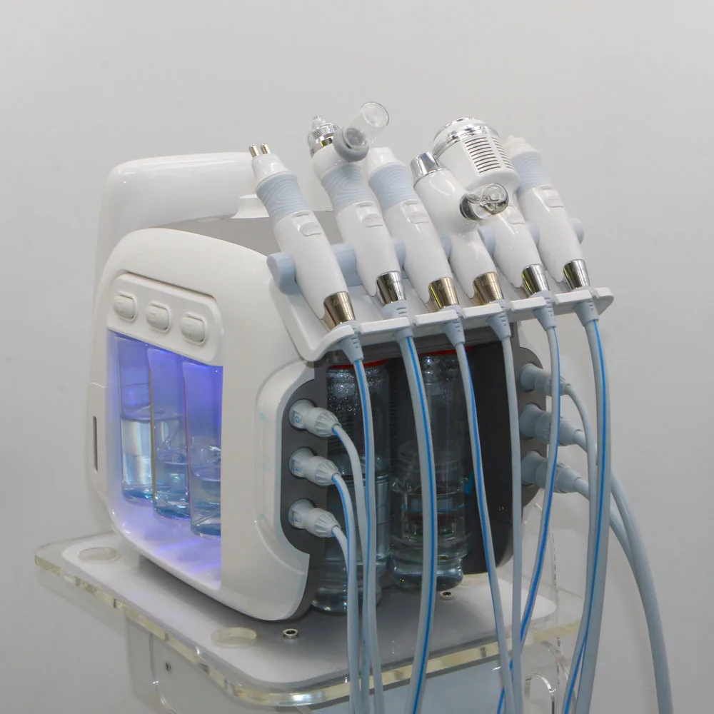6 in 1 Dermabrasion Peel Spa Facial Machine Skin Rejuvenation Hydro Dermabrasion Aqua Deep Cleaning Skin Care Device