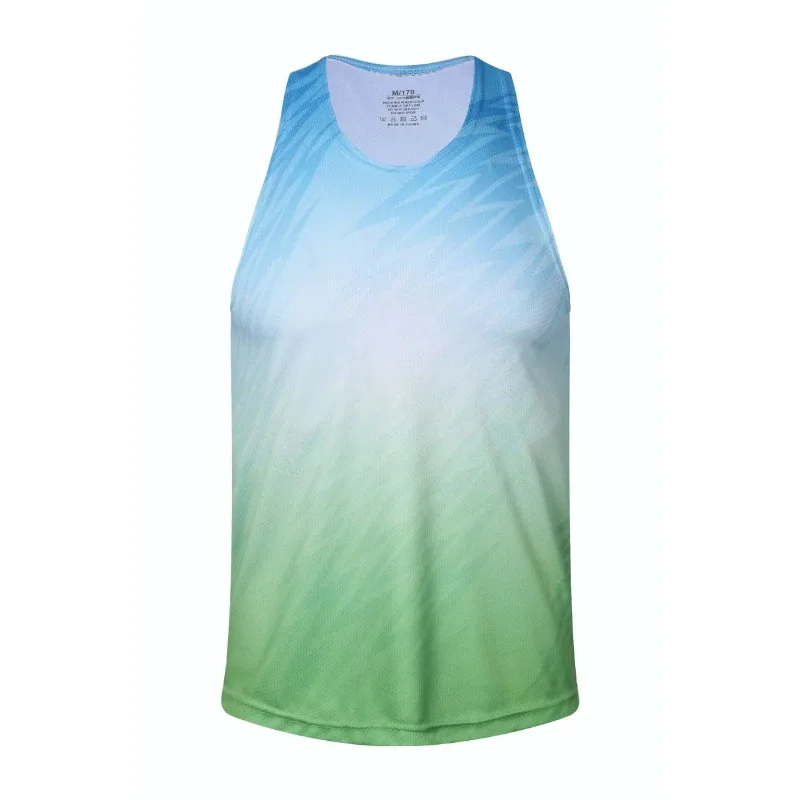 Men's Sports Vest Marathon Running Sleeveless Quick Drying Tank Top Ultra-light Track And Field Polyester Jersey 5