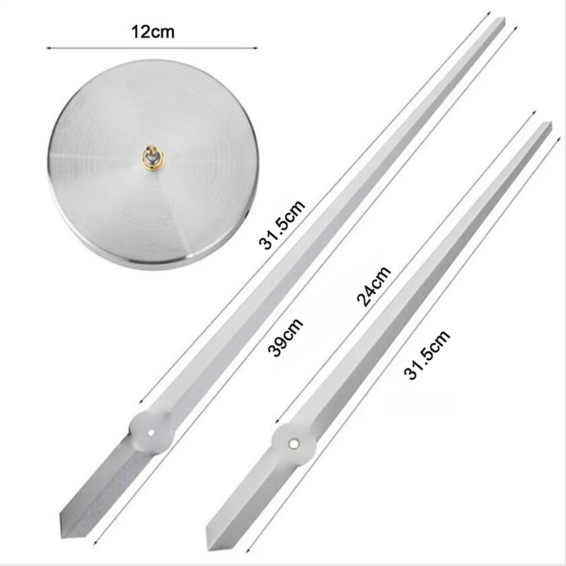 3d Wall Clock Quartz Clock Mechanism 1PC Brief DIY Large Clock Needles Quartz Mechanism Big Size Hour Hands Accessories for 3D Wall Clock Modern Home Decor