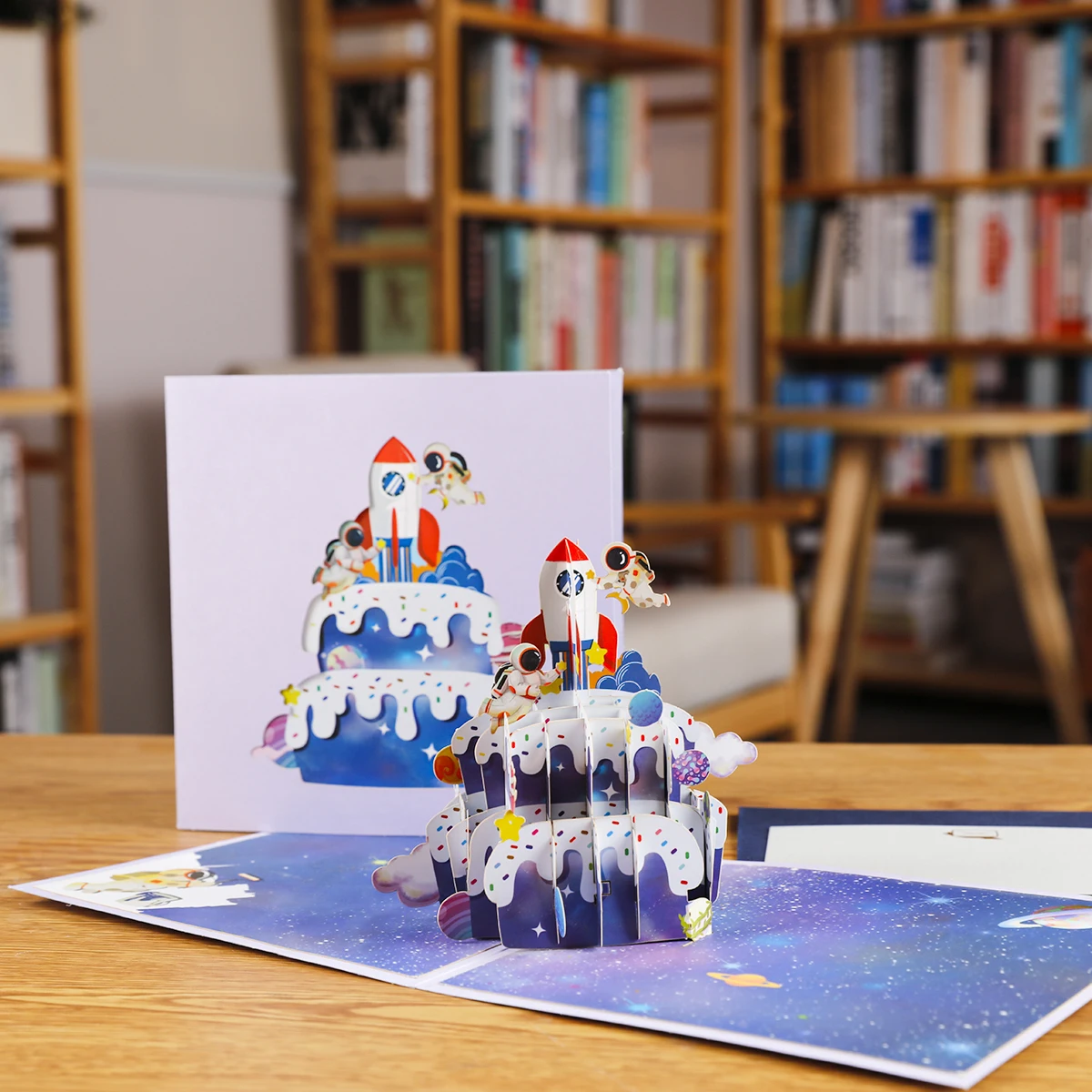 Cartes Pop Up Avec Animaux : Chouette, Chien, Tigre - Carterie