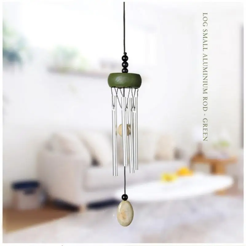 1pcs Wind Chimes Pendant Aluminum Tube Metal Pipe Wind Chimes Bells Balcony Outdoor Yard Garden Home Hanging Decorations 2