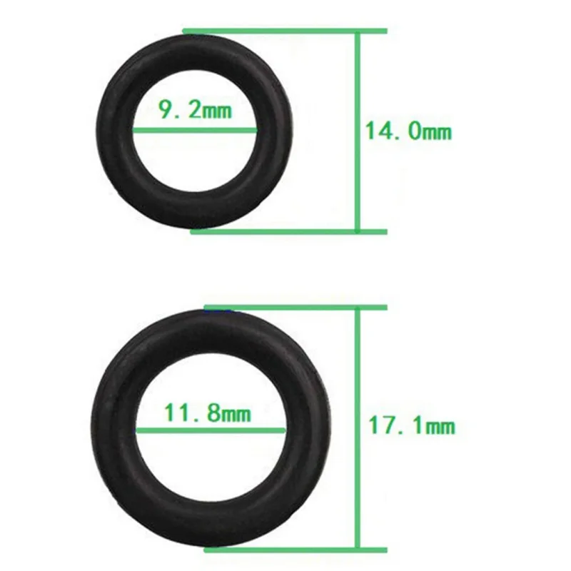 Rubber O Rings 80/40Pcs/Set 1/4 M22 3/8 High Pressure Seal For Pressure Washer Hose Quick Disconnect Connector Tools