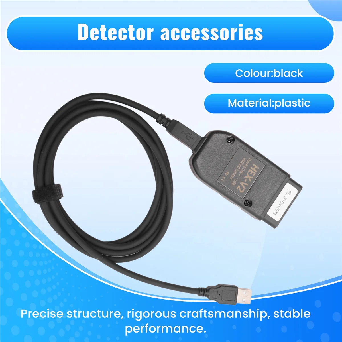 신형 최신 VCDS 25.3 VAG 스캐너 툴 케이블 OBD2 진단 HEX V2 Wesheu VCDS VAG COM (아우디, 스코다, 폭스바겐 차량용)