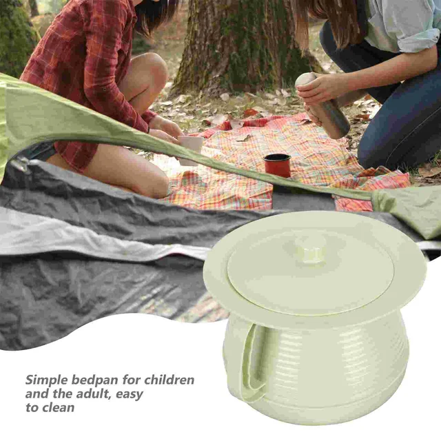 Gyermekek Bili Vizes Vizelete Műanyag Felnőtt Vödör Háztartási Kemping Tárolás - Image 2
