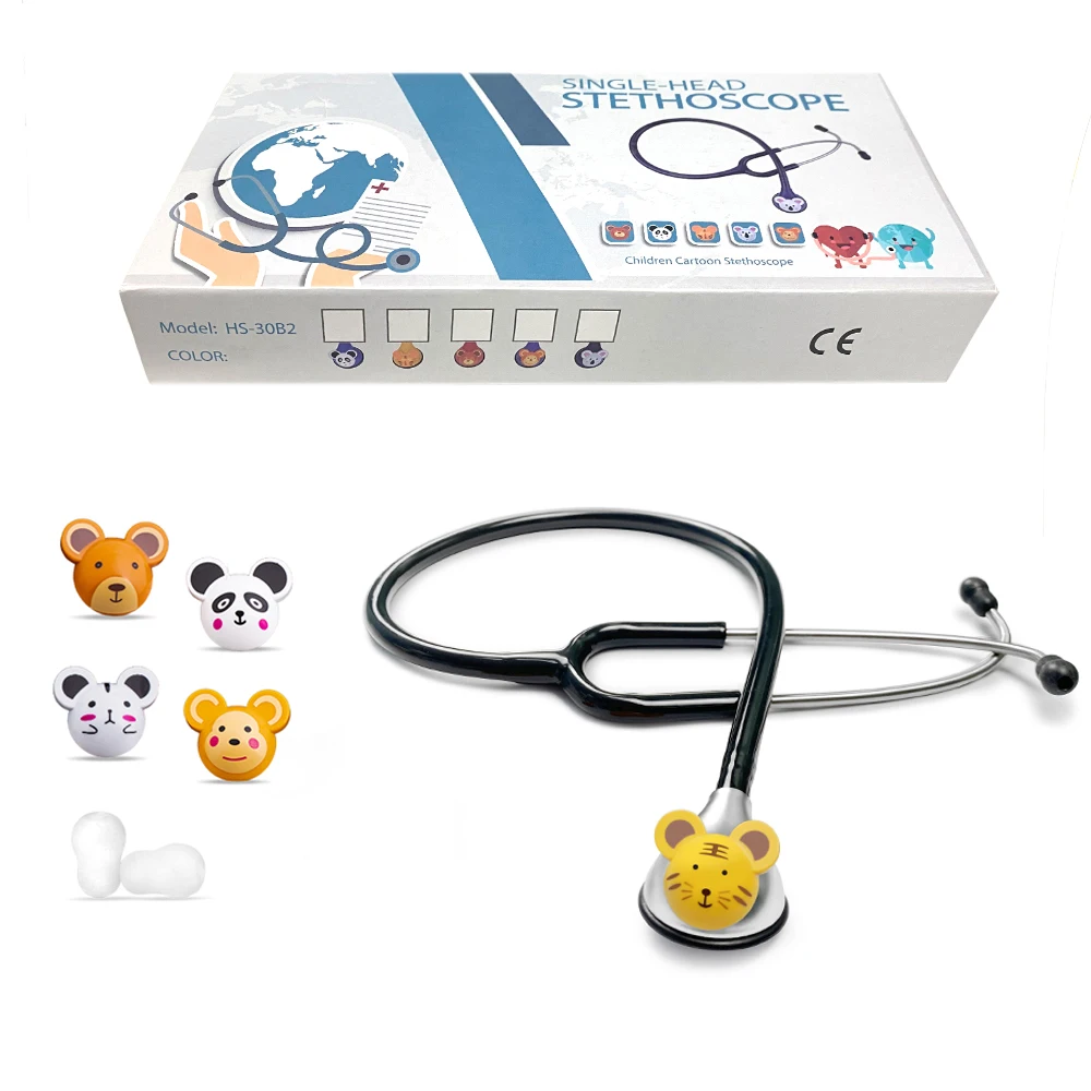 Medical Stethoscope Single Sided Head Pediatric Cardiology For Kids and Young Children