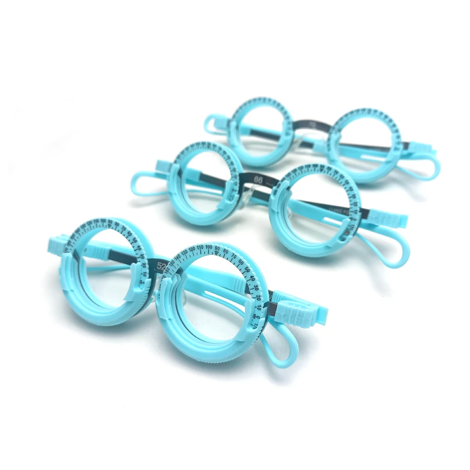 China Instrument Optometry Eye Training Optician Child Universal Trial Lens Frame Ophthalmic Test Tool 50-70mm Free Shipping