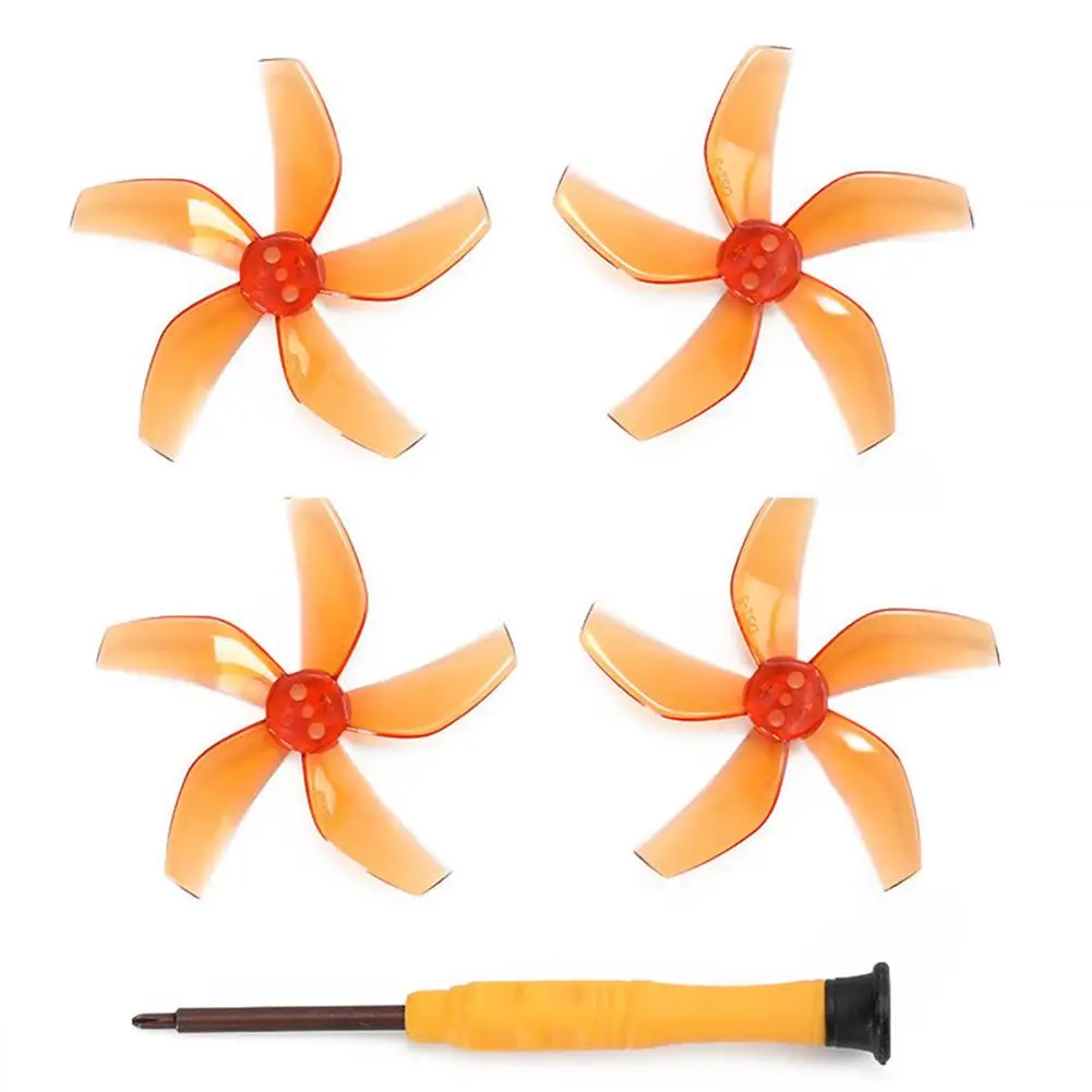 Hélices Drone 2 Paires Orange/Gris/Rose Compatible DJI Mavic Mini