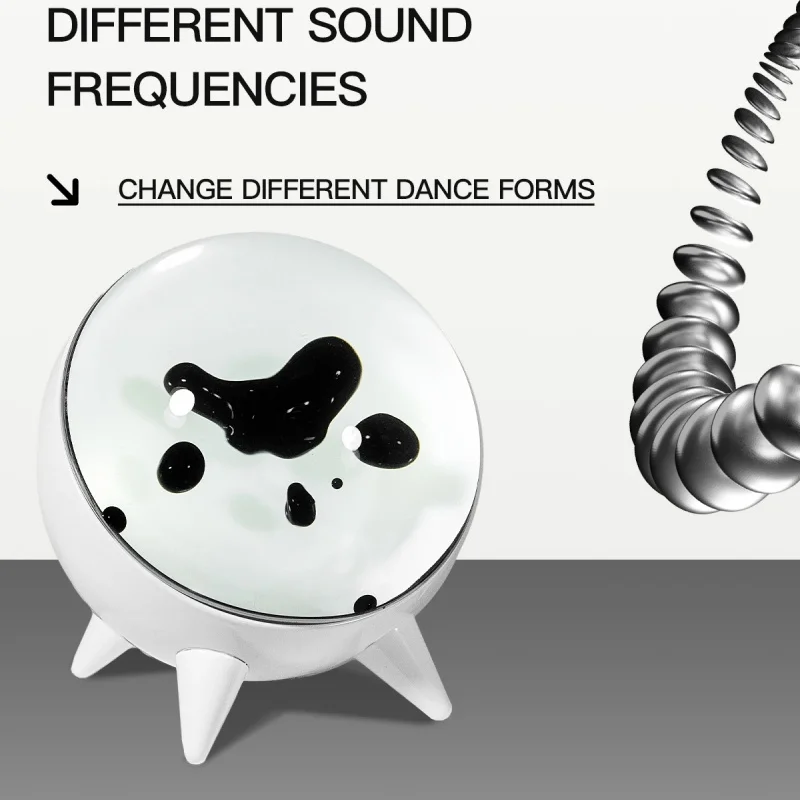 

Speaker Magnetic Fluid Companion Ring Music Rhythm Light Decompression Creative Toy Similar to Adult Venom Audio Novelty Toy