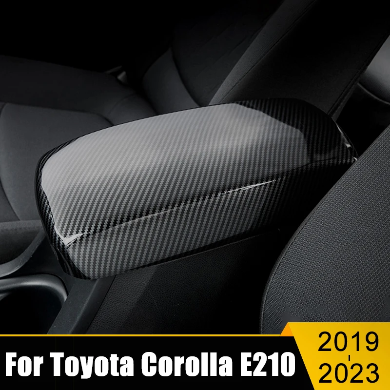 

ABS Car Center Console Seat Armrest Box Cover Central Arm Rest Trim Case For Toyota Corolla E210 2019 2020 2021 2022 2023 Hybrid