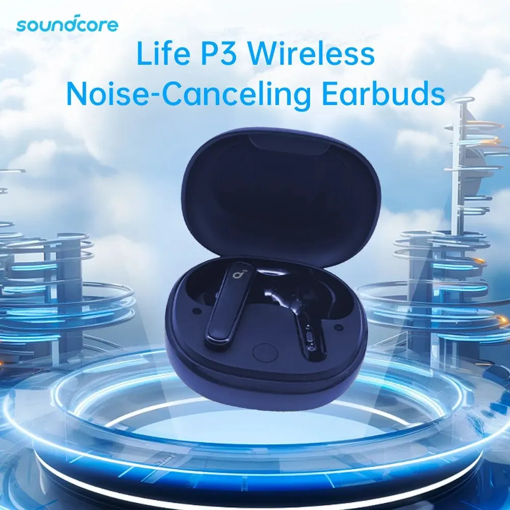 Anker Soundcore Life P3 Auricolari Multi-Mode Noise Cancelling Ultra Long Playtime Auricolari Bluetooth A Ricarica Rapida