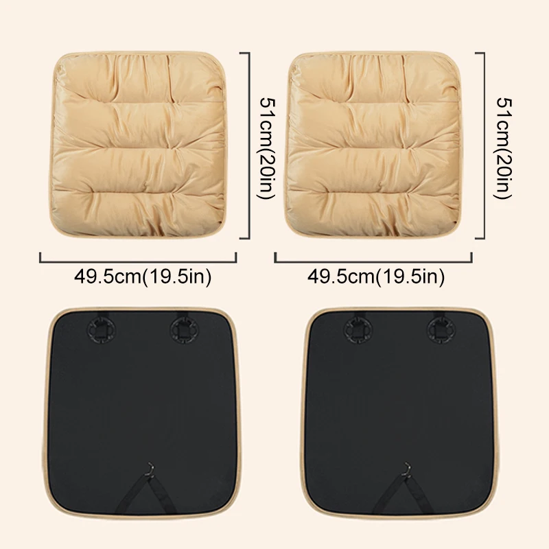 Ultra Soft Plush Winter Car Seat Cover Warm Cushion
