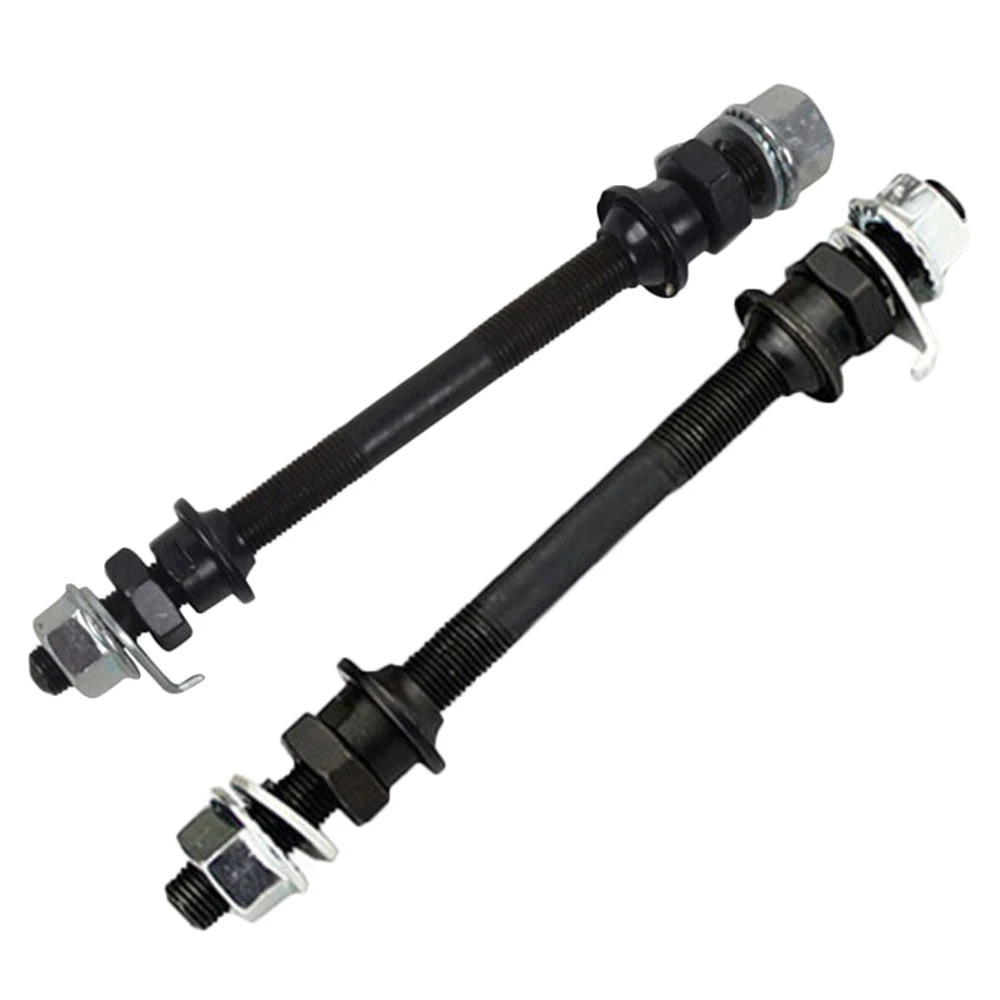

150/180mm MTB Bike Front Rear Wheel Hub Axle Metal Bicycle Solid Spindle Shift Shaft Lever Cycling Replacement Accessories
