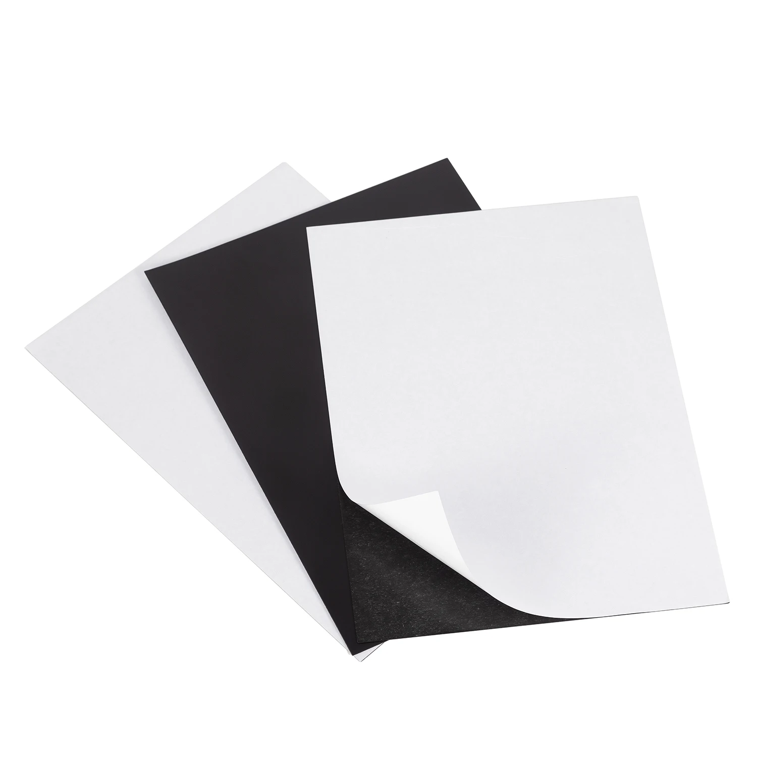

A4 Fridge Magnetic Sheet Flexible Self Adhesive Rubber Sticky Magnet Sheet for Photo and Picture Craft 297x210mm