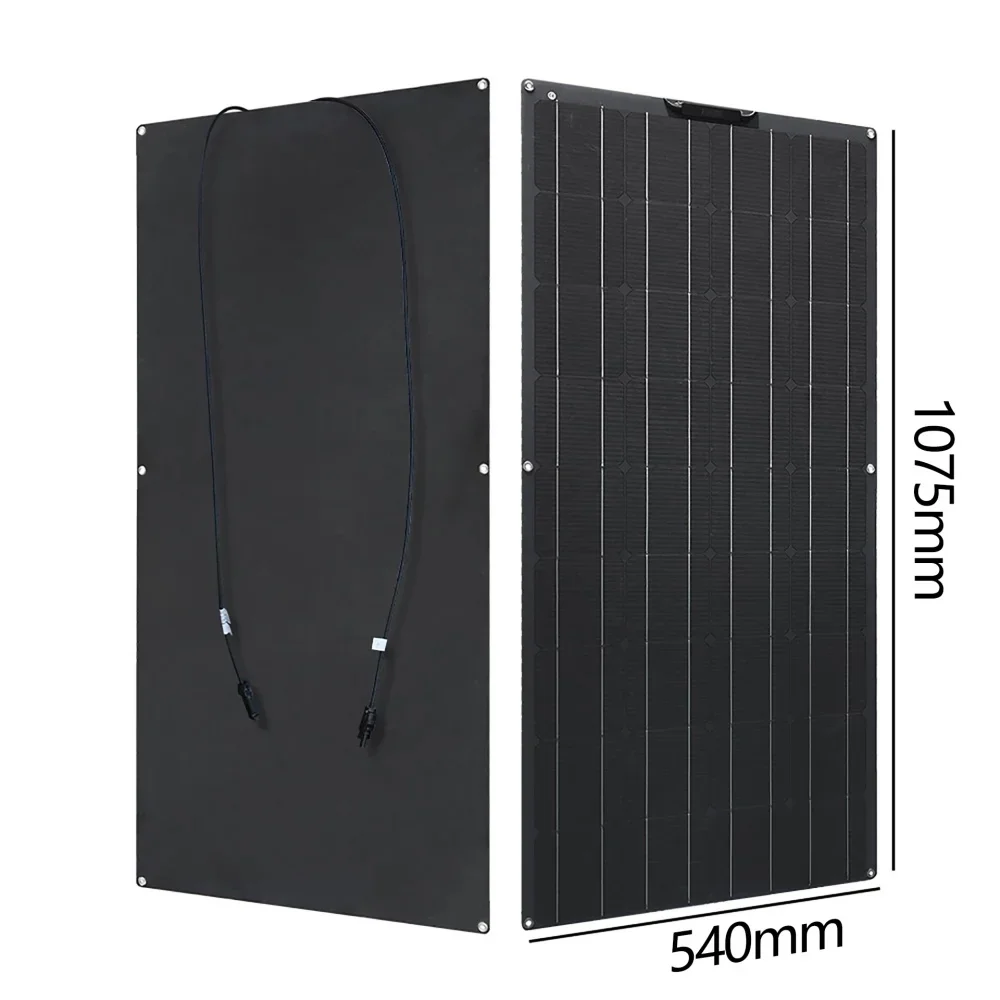 2000w Solar panel Hoch leistung etfe flexible mono kristalline Solarzelle Haus/Outdoor-Camping autos/Boote 12V Batterie ladegerät