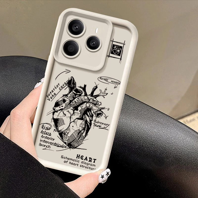 Creative Cardiovascular Design Heart Medical Pattern Phone Case