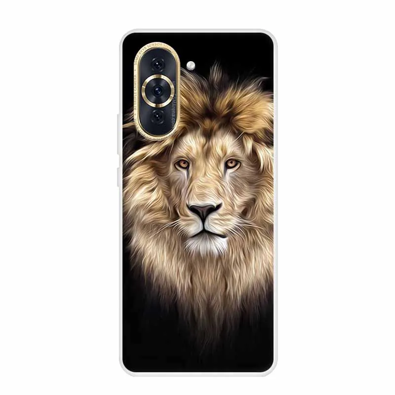 Huawei Nova 10 Pro Clear Marble Soft TPU Silicone Back Cover – Elegant Protective Case