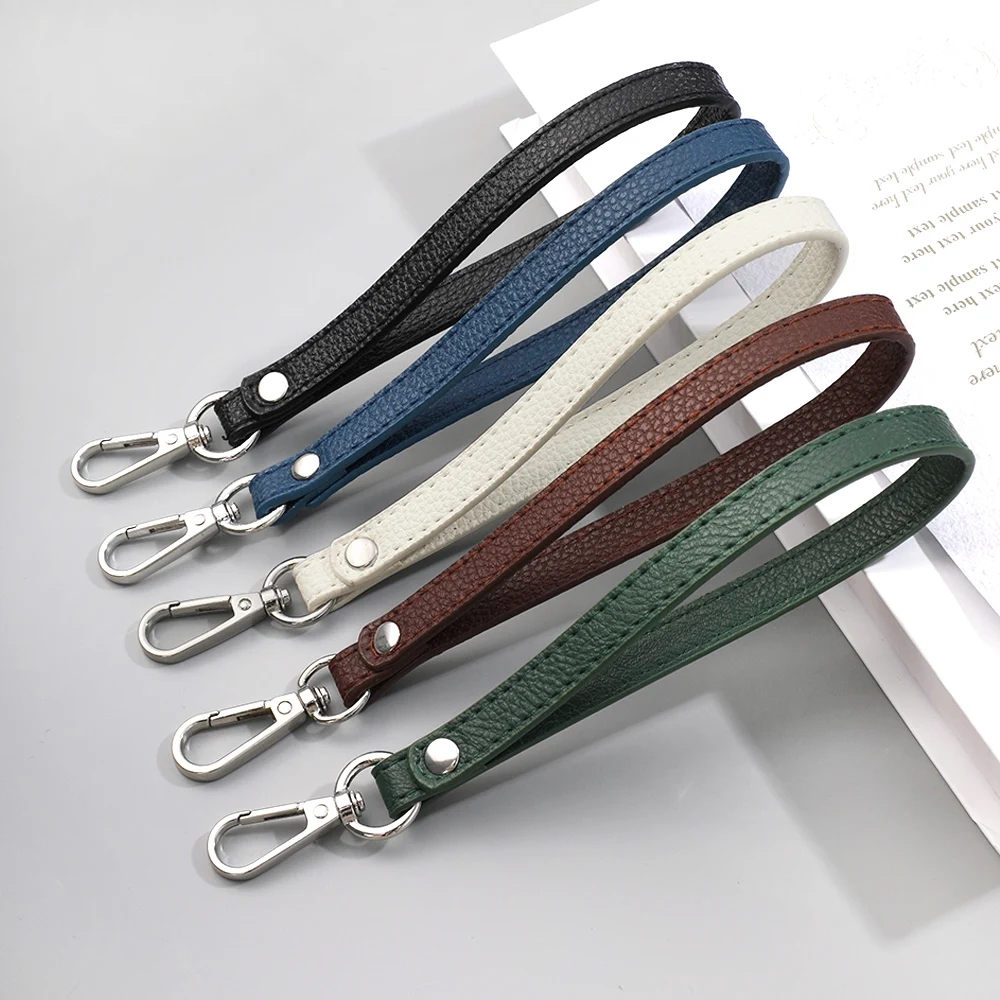 

Fast Shipping Multi Color PU Leather Wrist Bag Strap Women Wallet Strap Clutch Bag Strap Replacement Purse Handle For Handbags