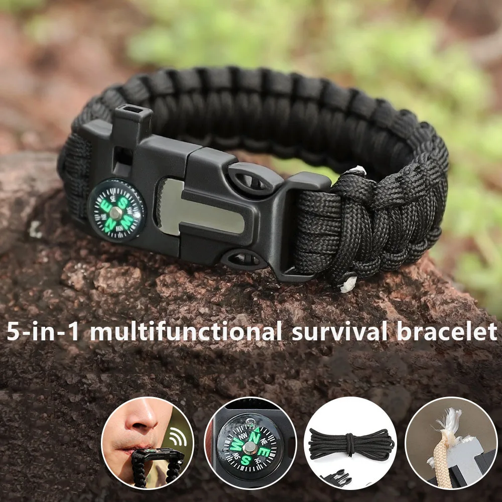 Paracord Survival Bracelet DIY - Hard Case Survival