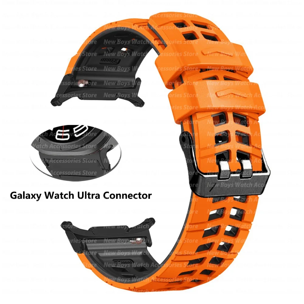Silicone Sport Band with Curved End