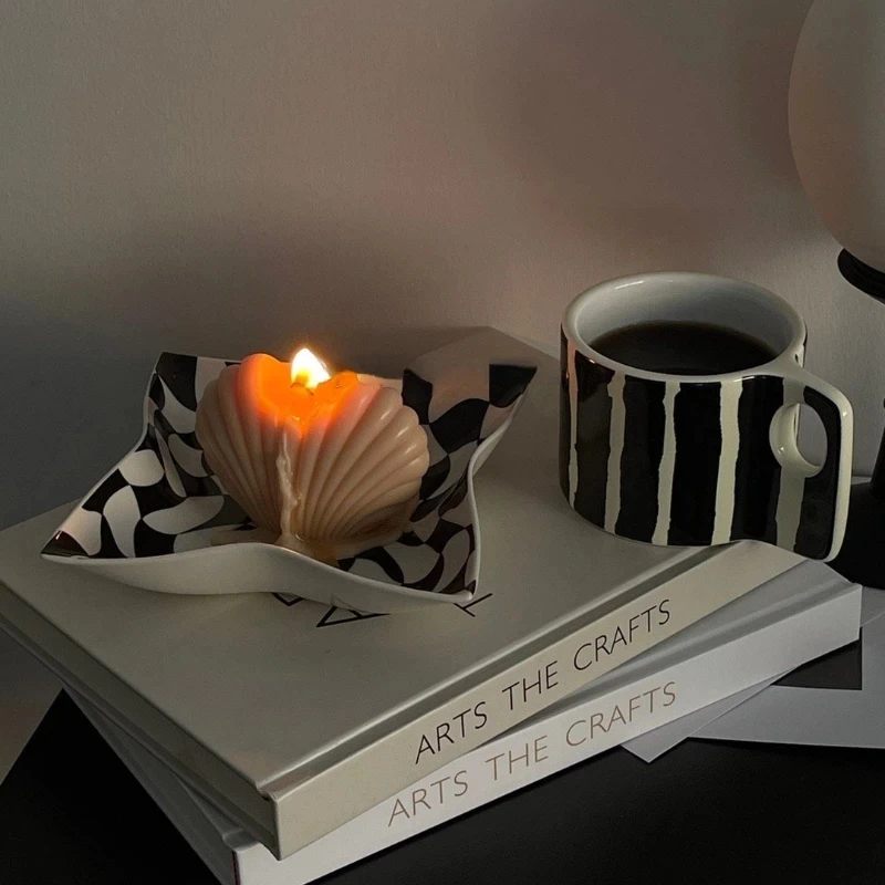 

Zebra Medieval Ceramic Breakfast Coffee Mug Stripe Retro Blogger Water Cup