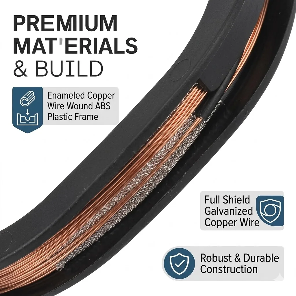 Superbat 75ohm AM 루프 안테나 Bose 라이프 스타일 음악 미디어 센터와 호환되는 3.5mm 어댑터 AM MW LW 안테나