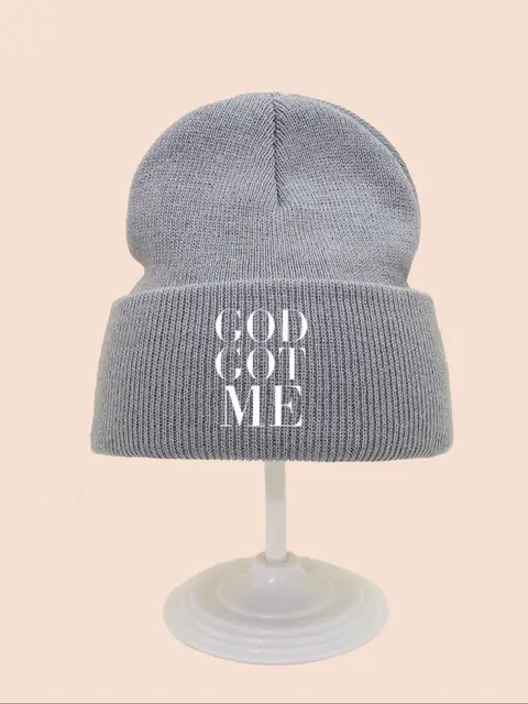 Men's Warm Knitted Beanie - Classic Comfort Meets Street Style
