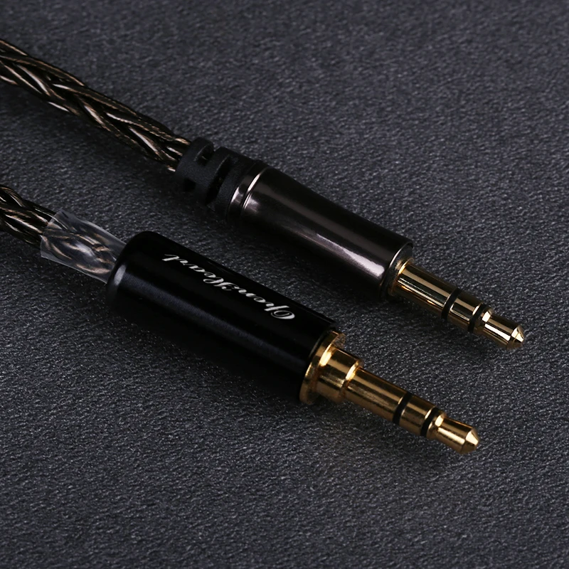 OPENHEART 8 코어 헤드폰 케이블 필립스 SHP9500 SHP9600 Fidelio X2HR Audeze MM100 Hifiman HE-R9 HE-R10 Fostex T60RP 2m 3m
